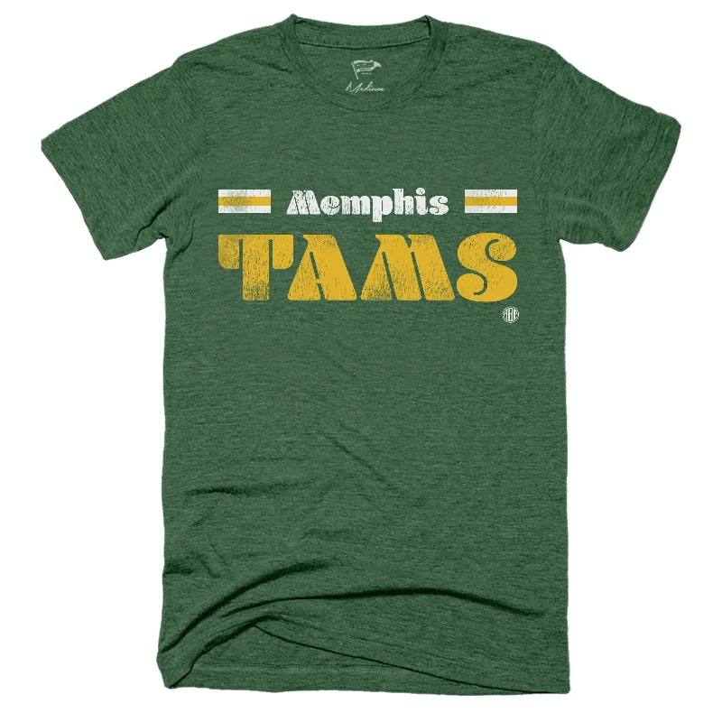 1972 Memphis Tams Wordmark Tee