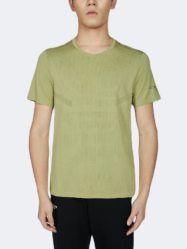 Anta Flow Light Men Running T-Shirt Dark Green