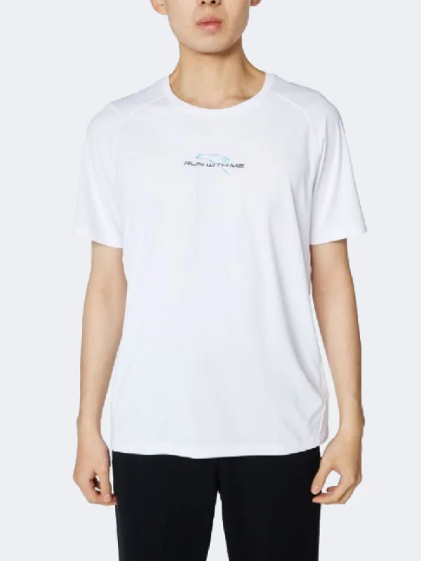 Anta Flow Light Men Running T-Shirt White