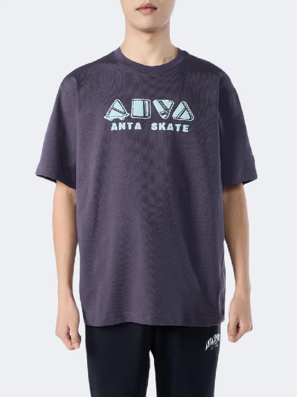 Anta Skate Men Lifestyle T-Shirt Navy