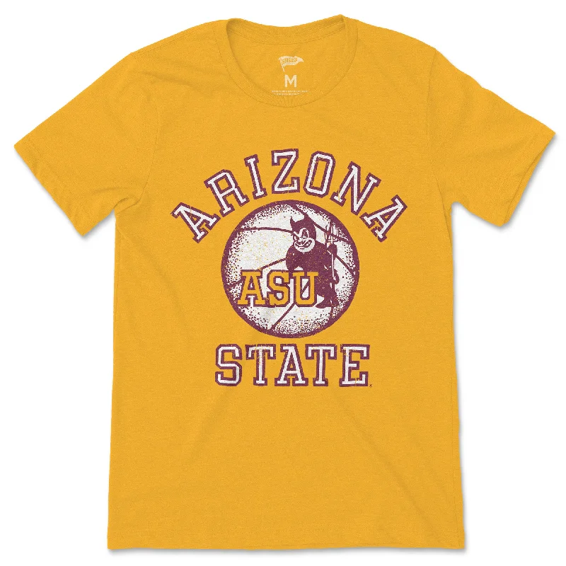 Arizona State Vintage Sparky Basketball Tee