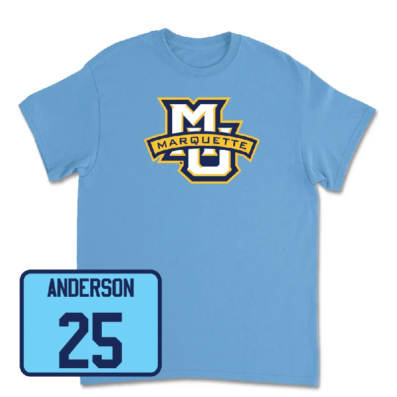 Championship Blue Men's Basketball Marquette Tee  - Jack Anderson