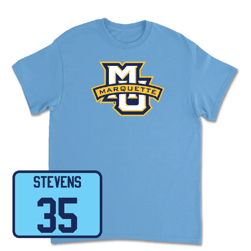 Championship Blue Women's Basketball Marquette Tee - Aryelle Stevens