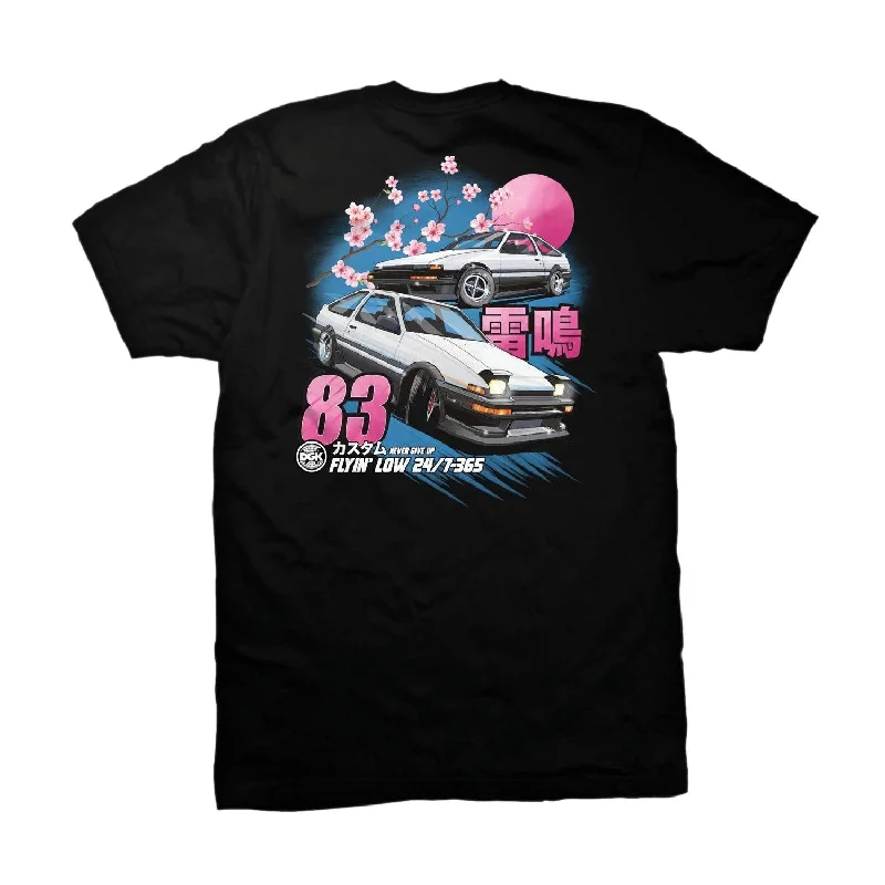 DGK Akina 86 Pass Tee Black