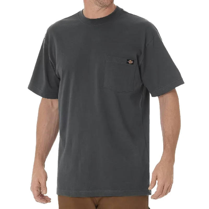 Dickies WS450 Heavy Weight Pocket Tee Charcoal