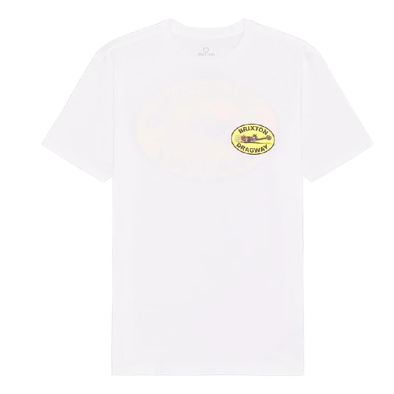 Brixton Dragway S/S Tailored T-Shirt - White