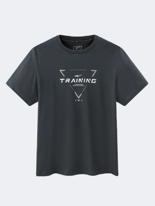 Erke Men Training T-Shirt Dark Grey