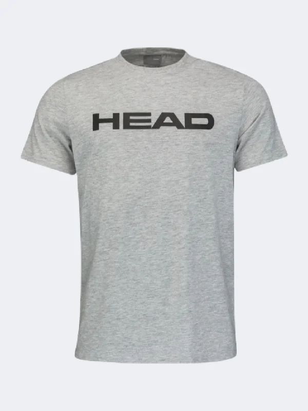 Head Club Ivan Men Tennis T-Shirt Grey Melange