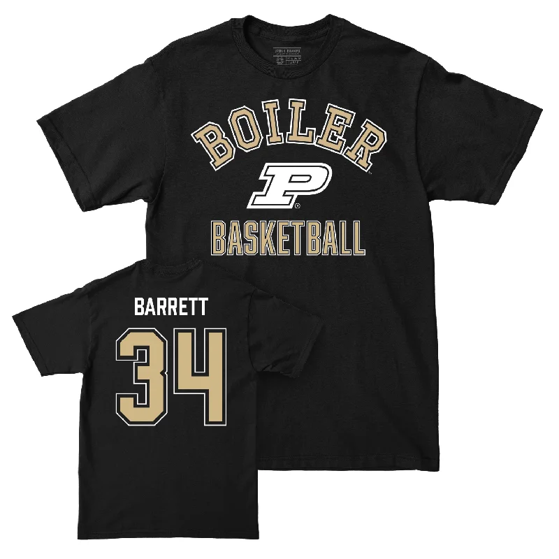 Men's Basketball Black Classic Tee - Carson Barrett | #34