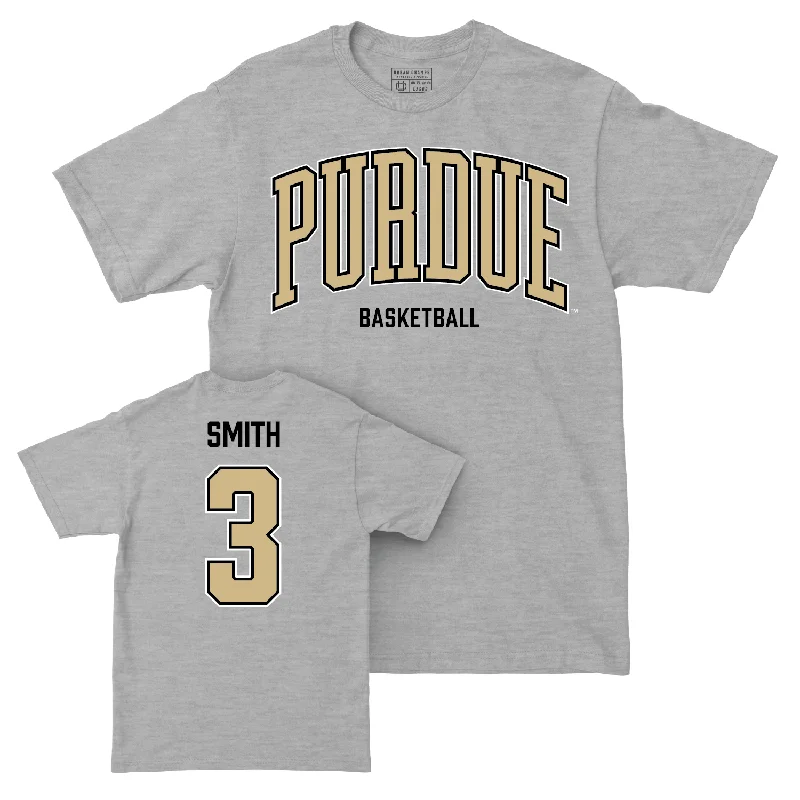 Men's Basketball Sport Grey Arch Tee - Braden Smith | #3