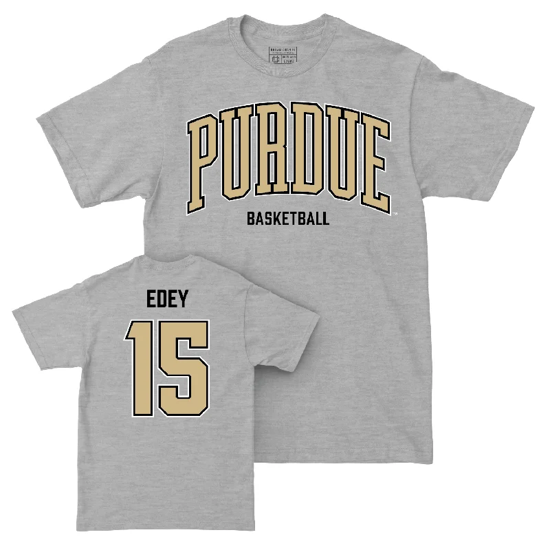 Men's Basketball Sport Grey Arch Tee - Zach Edey | #15