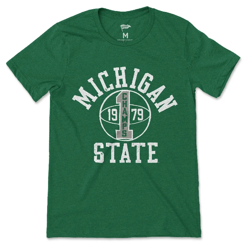 Michigan State Vintage 1979 Basketball Champs Tee