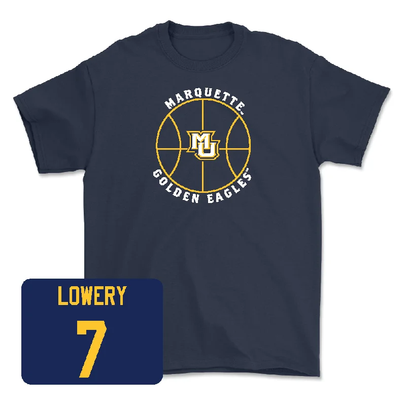 Navy Men's Basketball Hardwood Tee