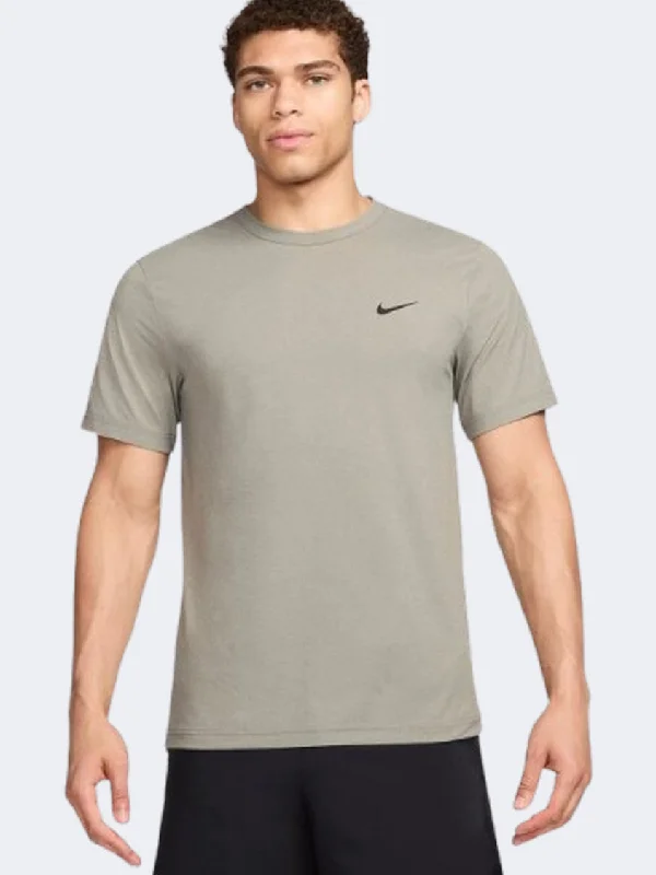 Nike Hyverse Men Training T-Shirt Dark Stucco/Black