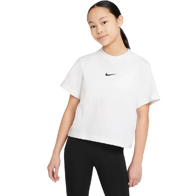 Nike Kids NSW Boxy Tee White / Black