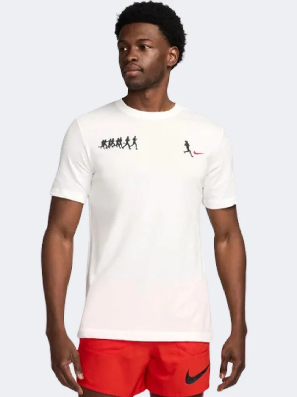 Nike Run Energy Men Running T-Shirt Summit White/Black