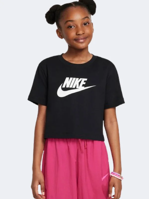 Nike Sportswear Futura Girls Lifestyle T-Shirt Black