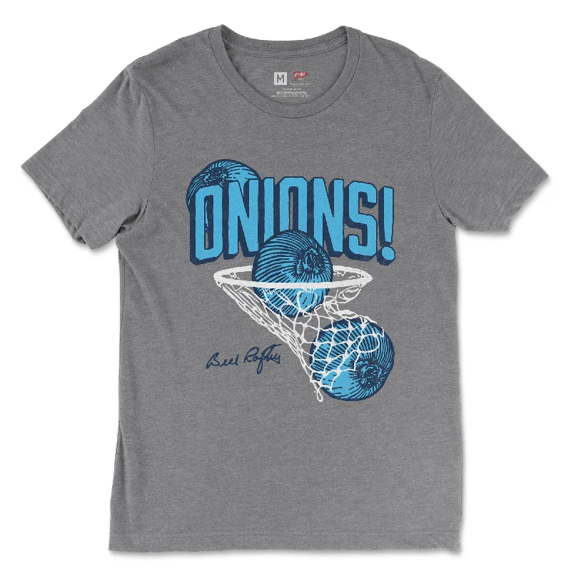 Bill Raftery Onions! Hoop Tee Carolina & Navy