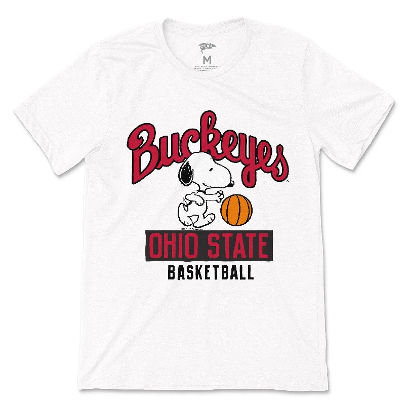 Peanuts x Ohio State Basketball Tee