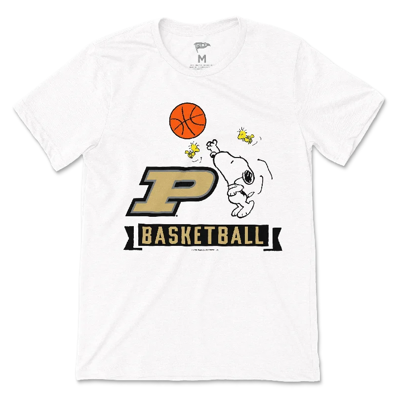 Peanuts x Purdue Basketball Tee