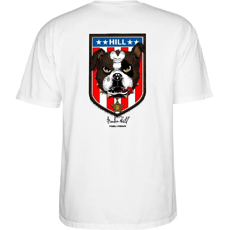 Powell Peralta Frankie Hill Bulldog Tee White