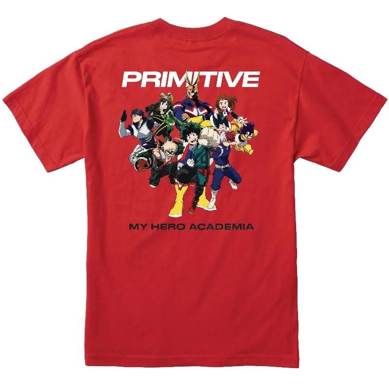 Primitive x My Hero Academia Tee Red