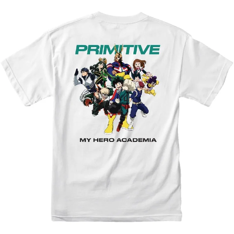 Primitive x My Hero Academia Tee White