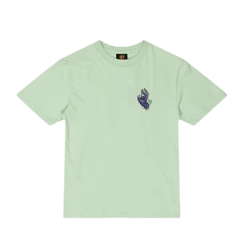 Santa Cruz Melting Hand Youth T-Shirt Sage Green