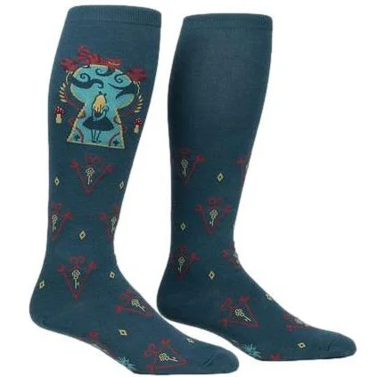 Sock it to Me Alice in Wonderland Stretch Knee High Socks