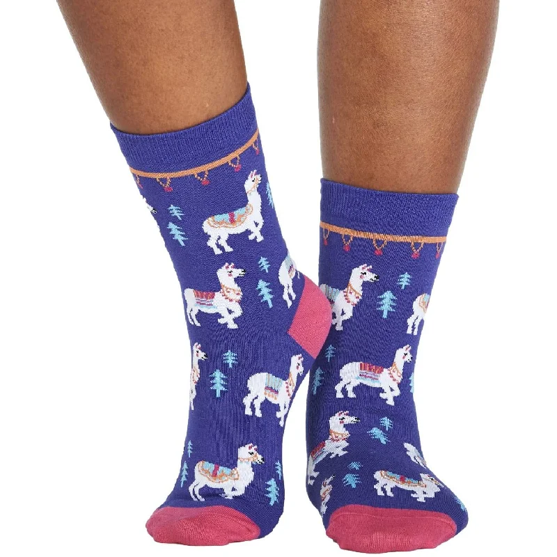 Sock it to Me Como Te Llamas? Womens Crew Socks