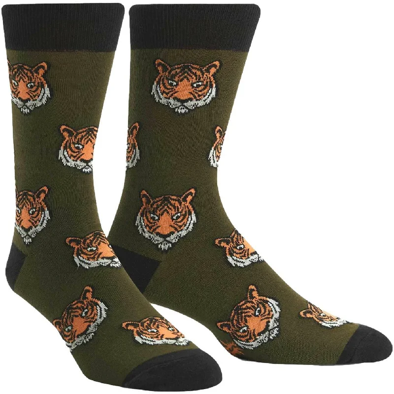 Sock it to Me Fierce Feet Mens Crew Socks