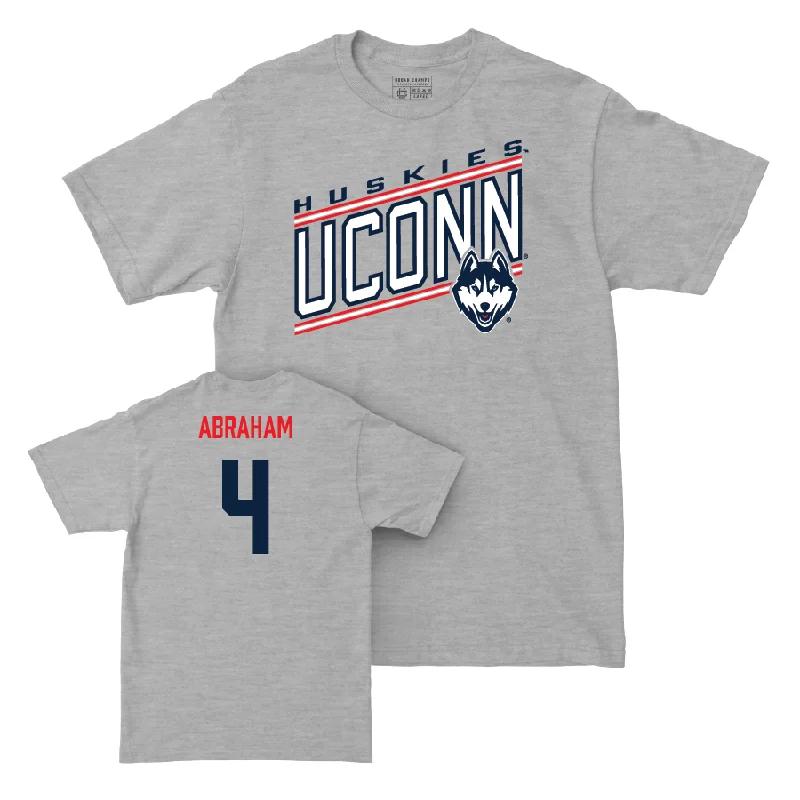 Sport Grey Men's Basketball Vintage Tee - Isaiah Abraham