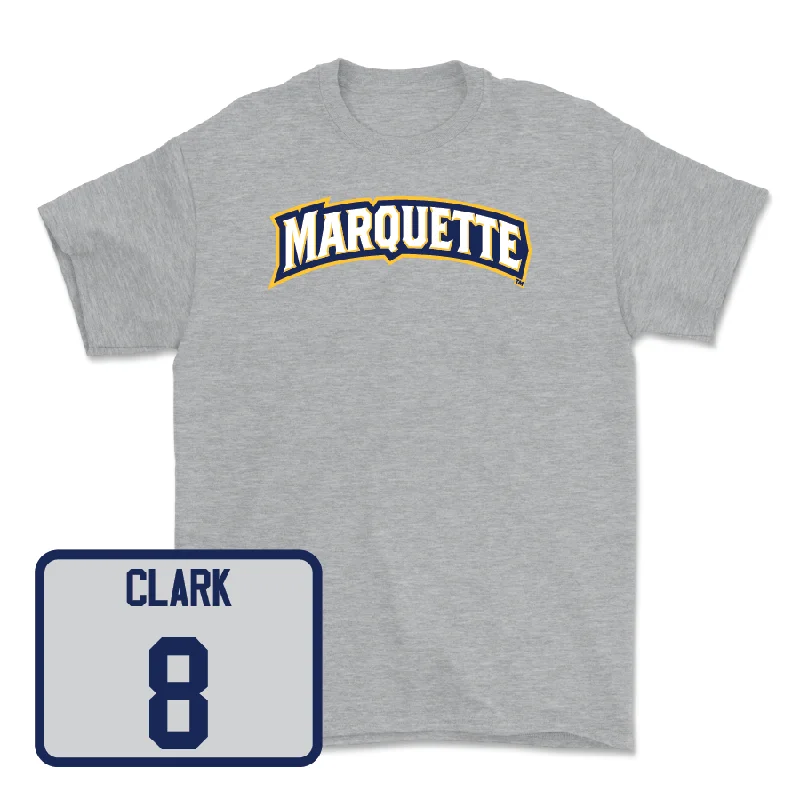 Sport Grey Men's Basketball Wordmark Tee  - Joshua Clark