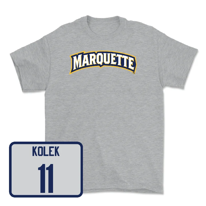 Sport Grey Men's Basketball Wordmark Tee - Stevie Mitchell