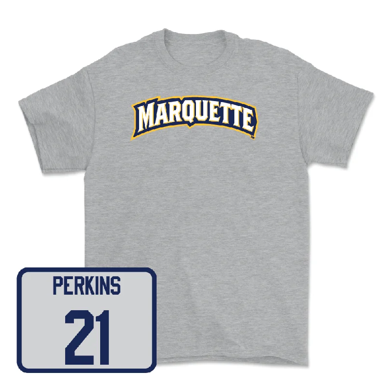 Sport Grey Women's Basketball Wordmark Tee  - Kennedi Perkins