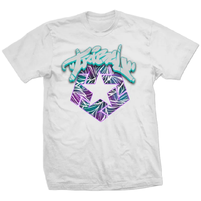 Tribal Gear Render Tee White