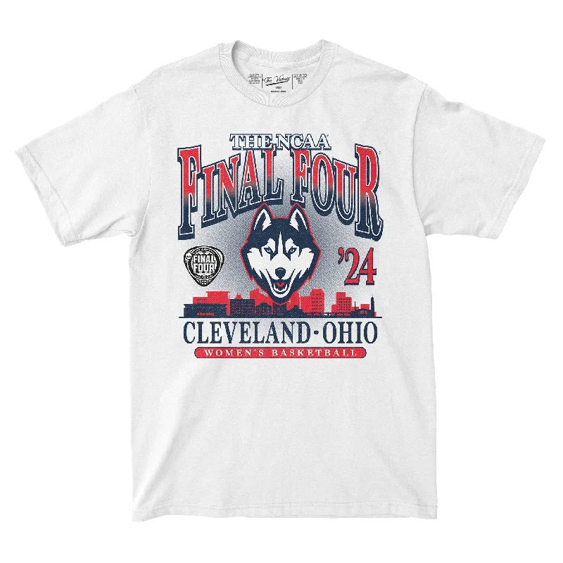 UCONN WBB 2024 Final Four Cleveland T-shirt by Retro Brand