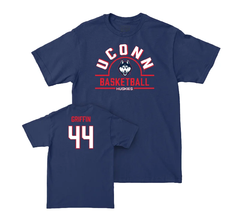 UConn Women's Basketball Arch Navy Tee - Aubrey Griffin | #44