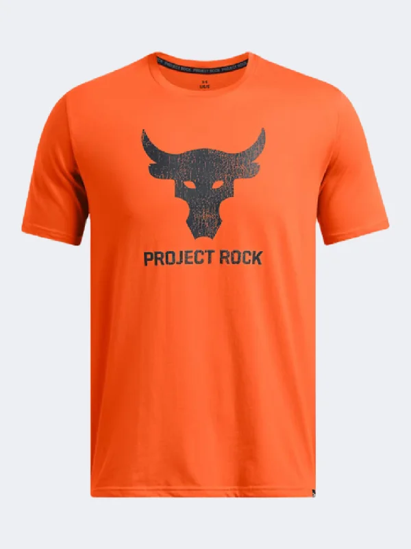 Under Armour Project Rock Payoff Graphic Men Training T-Shirt Orange/Black