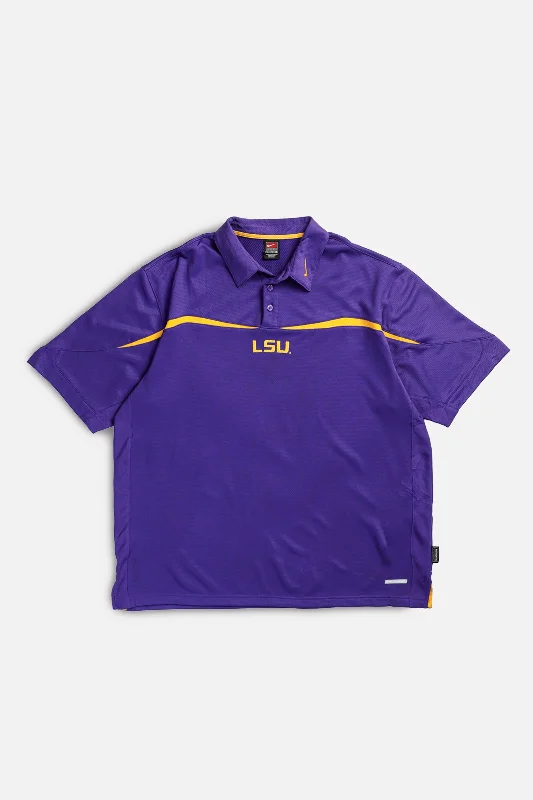 Vintage Nike LSU Collared Tee - XL