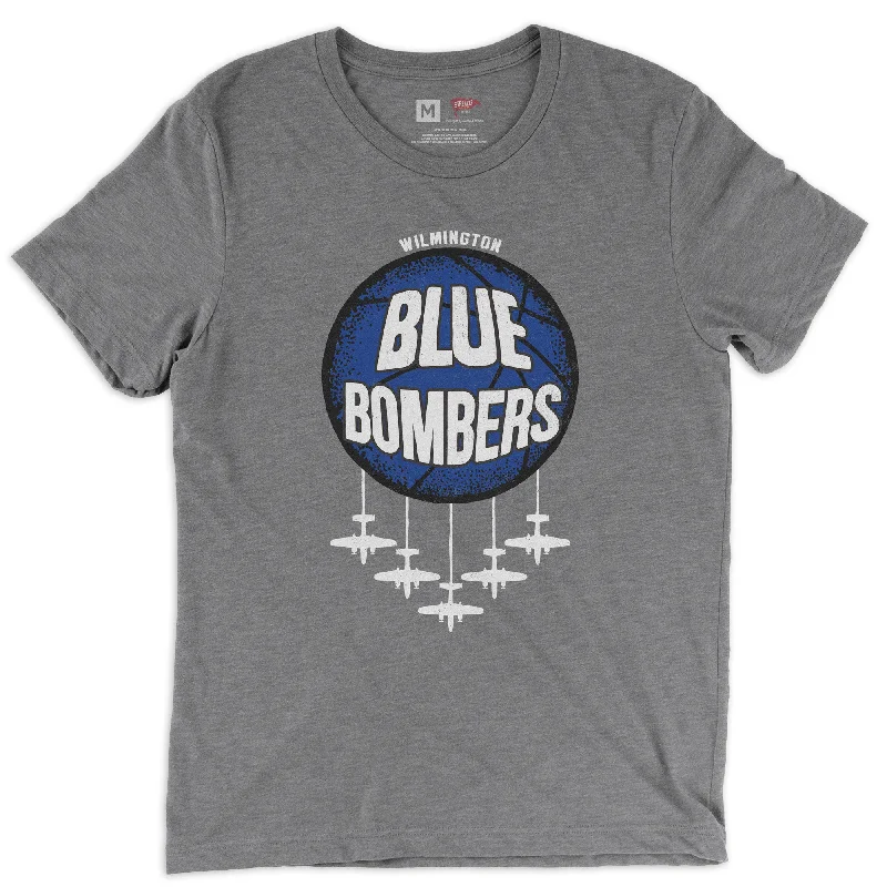 Wilmington Blue Bombers Tee Grey