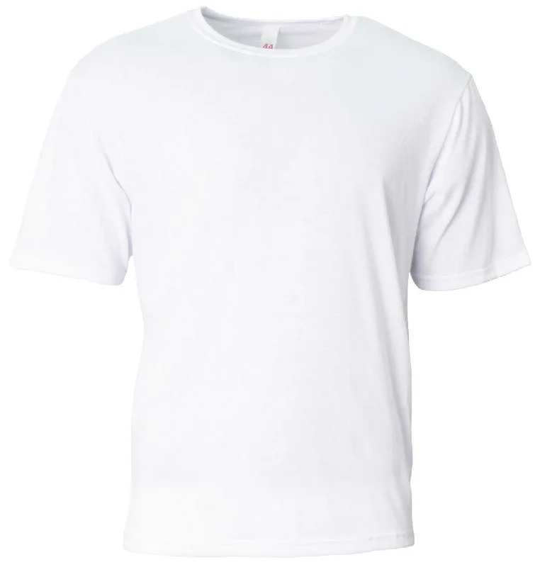 A4 N3013 Adult Softek T-Shirt - White