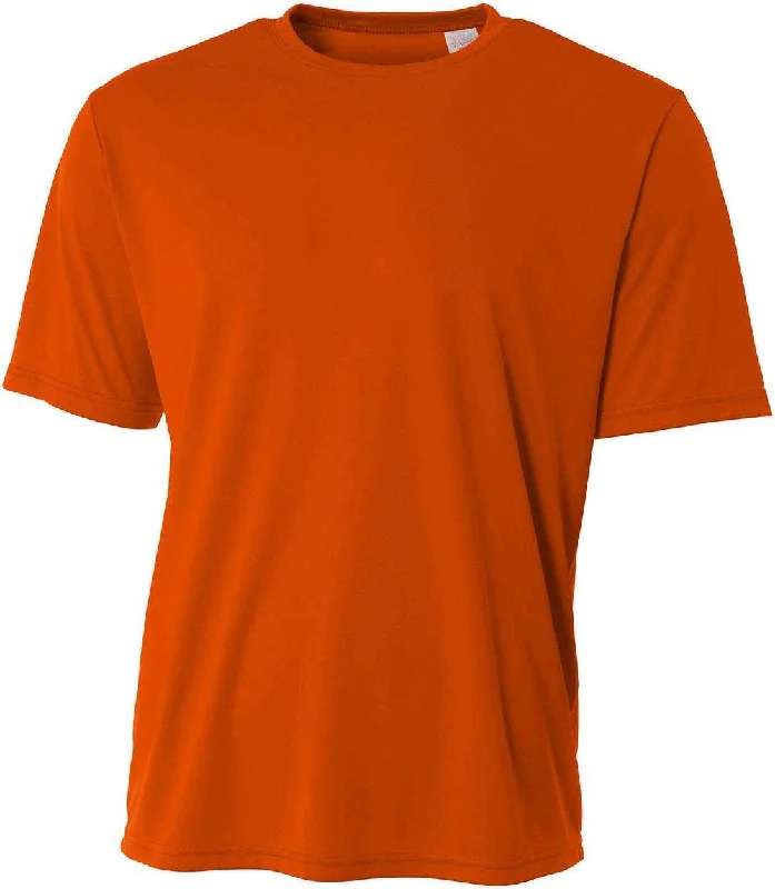 A4 NB3402 Sprint Short Sleeve Youth Tee - Athletic Orange