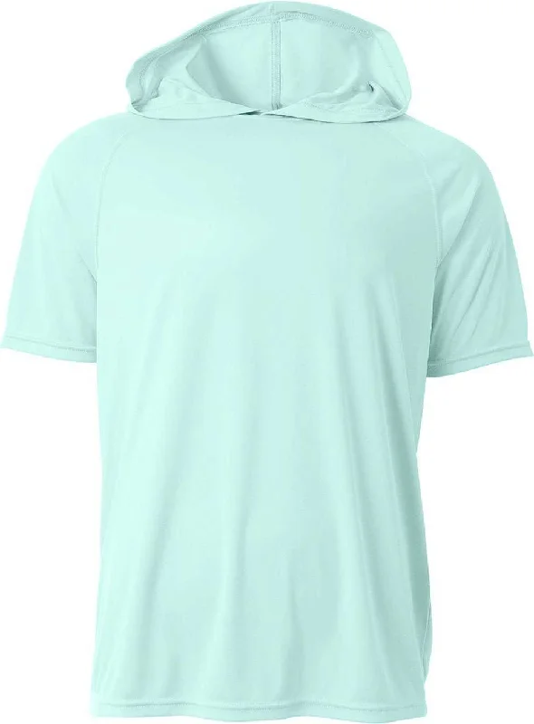 A4 NB3408 Youth Hooded T-Shirt - Pastel Mint