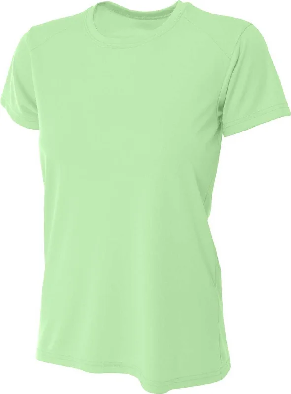 A4 NW3201 Ladies' Cooling Performance T-Shirt - Light Lime