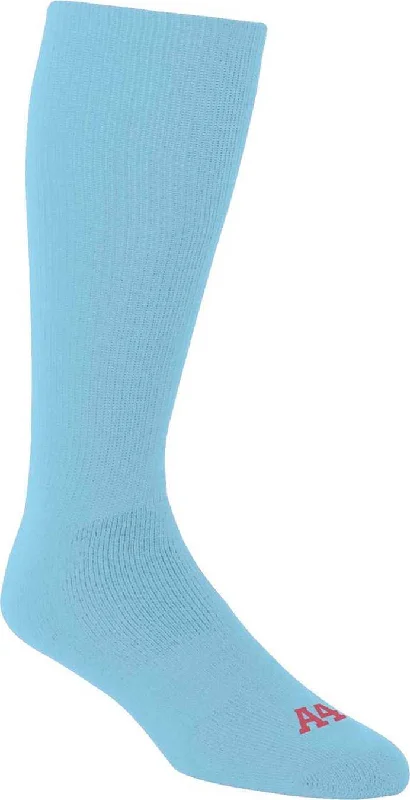 A4 S8005 Multi Sport Tube Socks - Light Blue