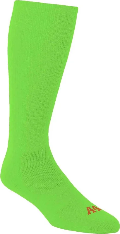 A4 S8005 Multi Sport Tube Socks - Lime