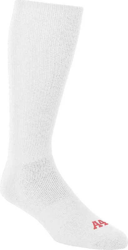 A4 S8005 Multi Sport Tube Socks - White