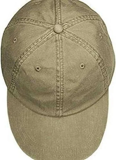 Adams ACKO101 Youth Pigment-Dyed Cap - Khaki