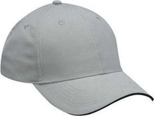 Adams PE102 Adult Performer Cap - Gray Black